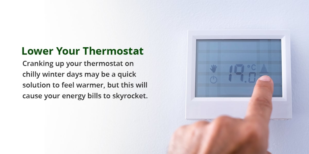 lower your thermostat