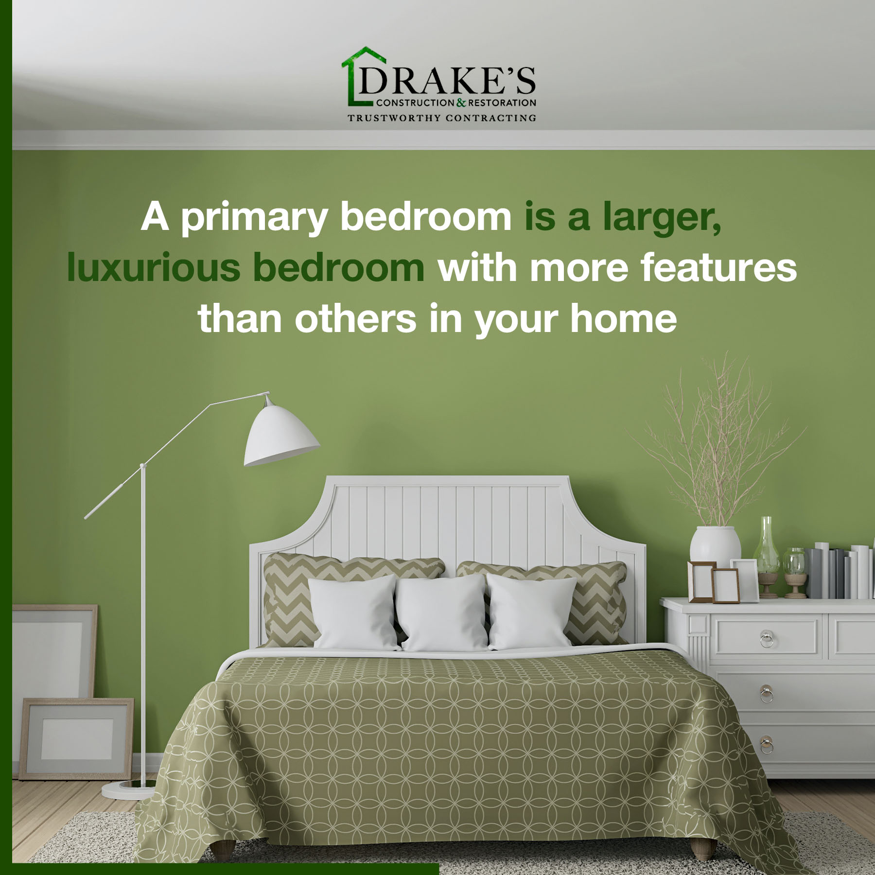 Add a Master Suite to Your Home With Drake's Construction & Restoration